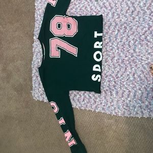 Kids Crop Top, Numbers, Cute